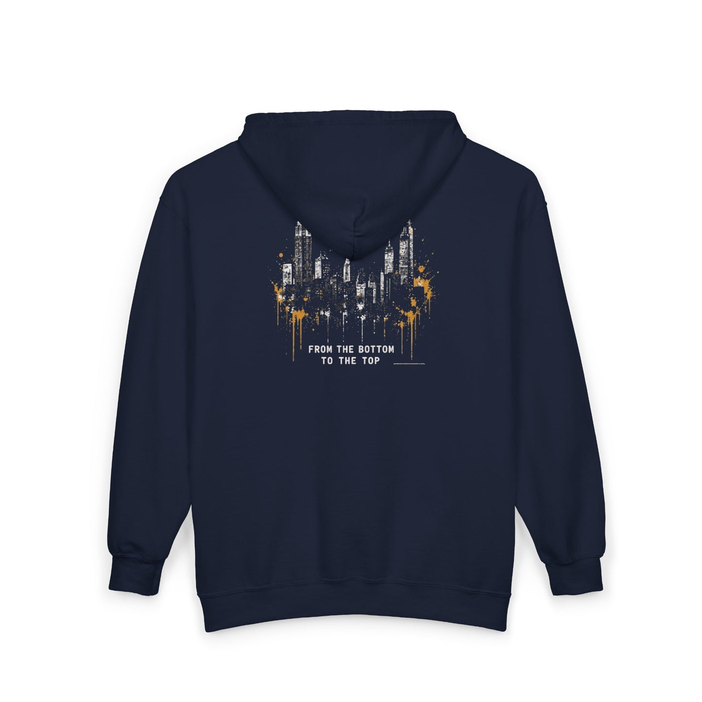 Zip Hoodie — "It's Not Luck, It's a Lifestyle" Streetwear Zip-Up