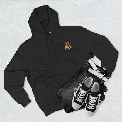 Success Sketch Hoodie — Motivational 100G Graphic Fleece Hoodie