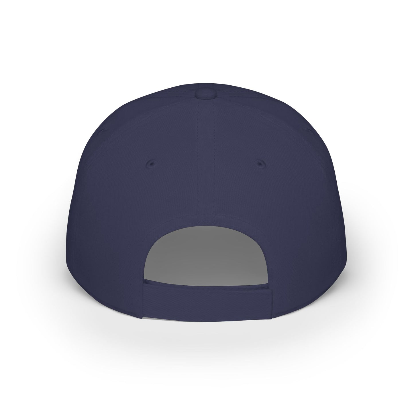 100G Crown Embroidered Baseball Cap — Low Profile Gold Script Hat