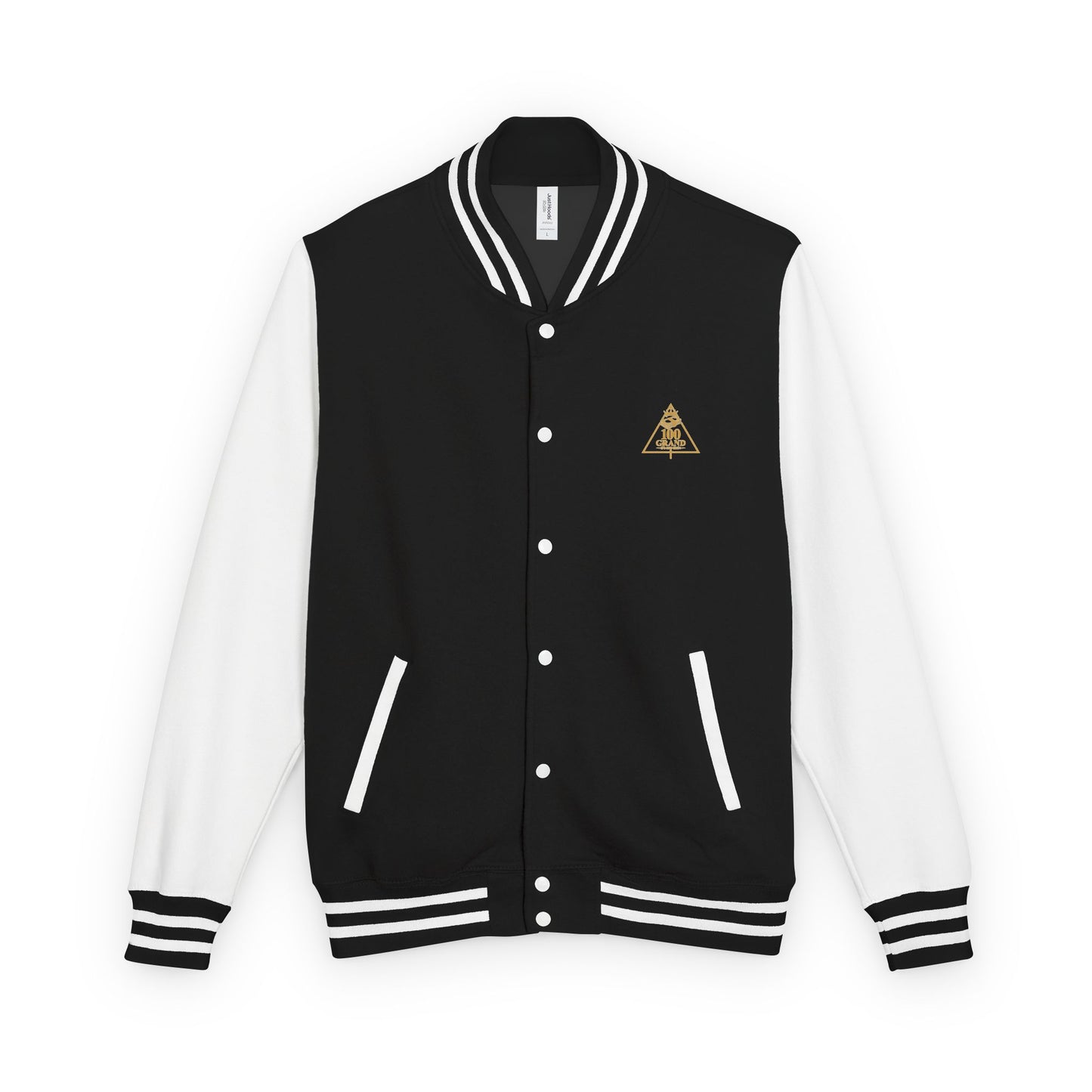 Letterman Jacket — Urban Skyline Graffiti 'From the Bottom to the Top'
