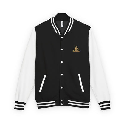 Letterman Jacket — Urban Skyline Graffiti 'From the Bottom to the Top'