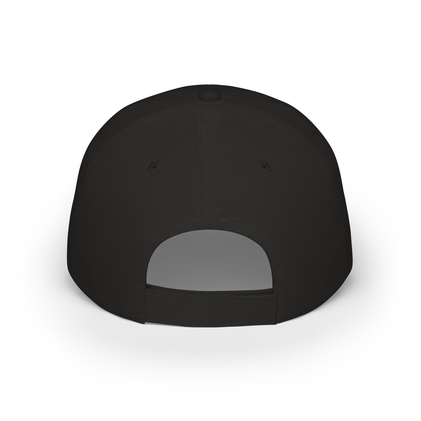 100G Crown Embroidered Baseball Cap — Low Profile Gold Script Hat