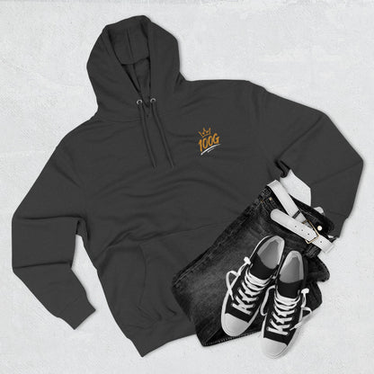 Success Sketch Hoodie — Motivational 100G Graphic Fleece Hoodie