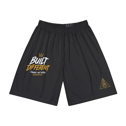 Built Different Men’s Sports Shorts — Athletic Basketball Training Shorts