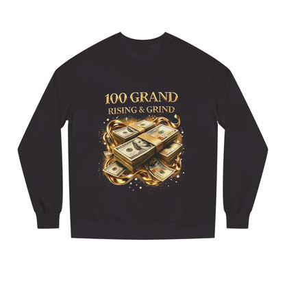 100 Grand Rising & Grind Sweatshirt — Money Stack Graphic Crewneck