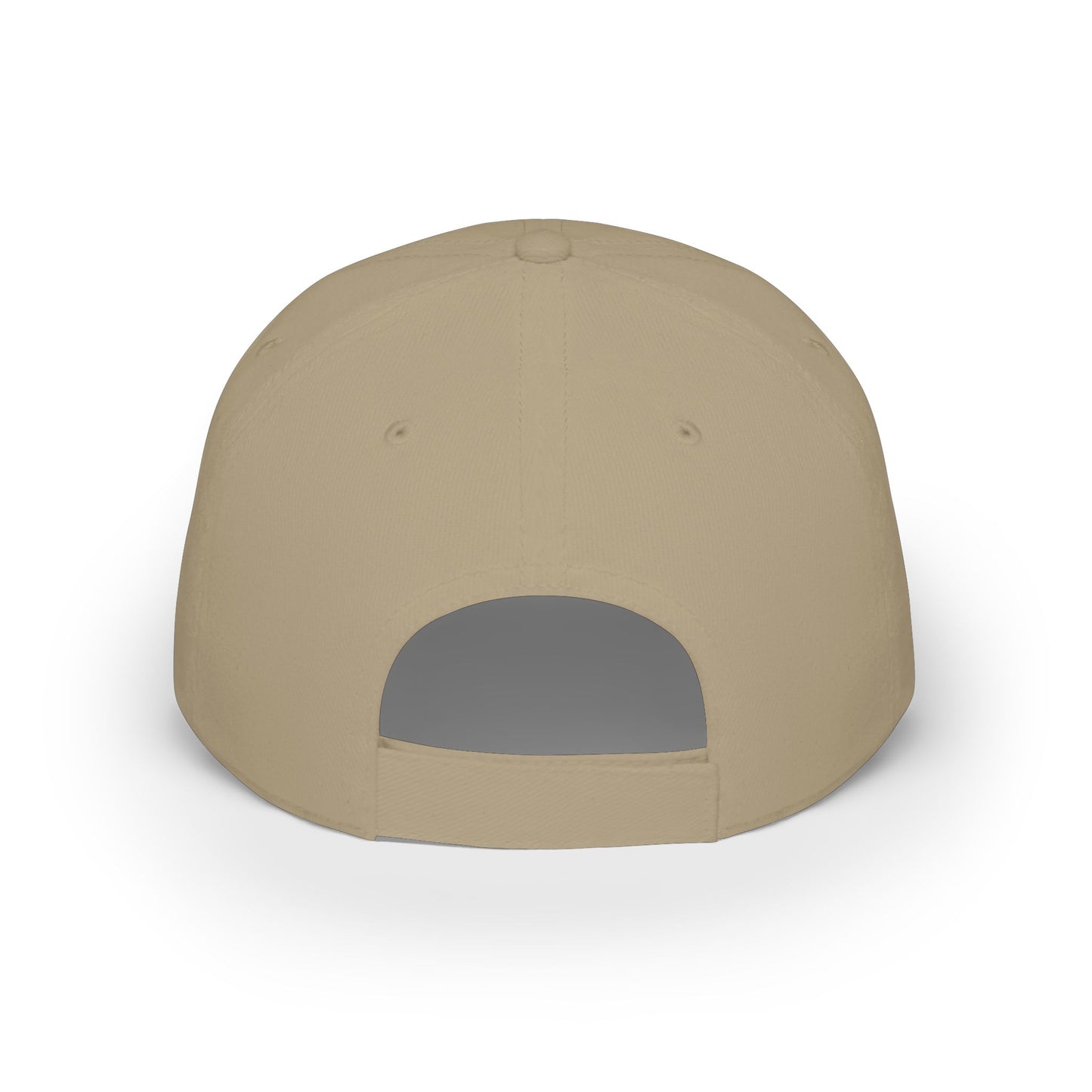 100G Crown Embroidered Baseball Cap — Low Profile Gold Script Hat