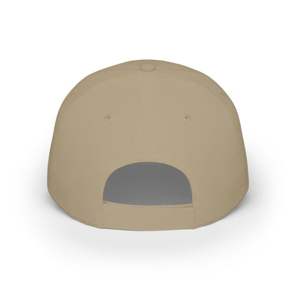100G Crown Embroidered Baseball Cap — Low Profile Gold Script Hat