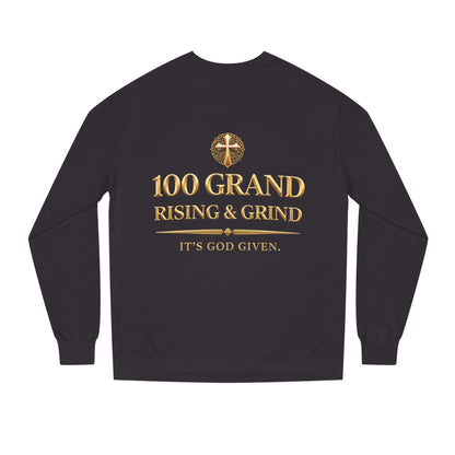 100 Grand Rising & Grind Sweatshirt — Money Stack Graphic Crewneck