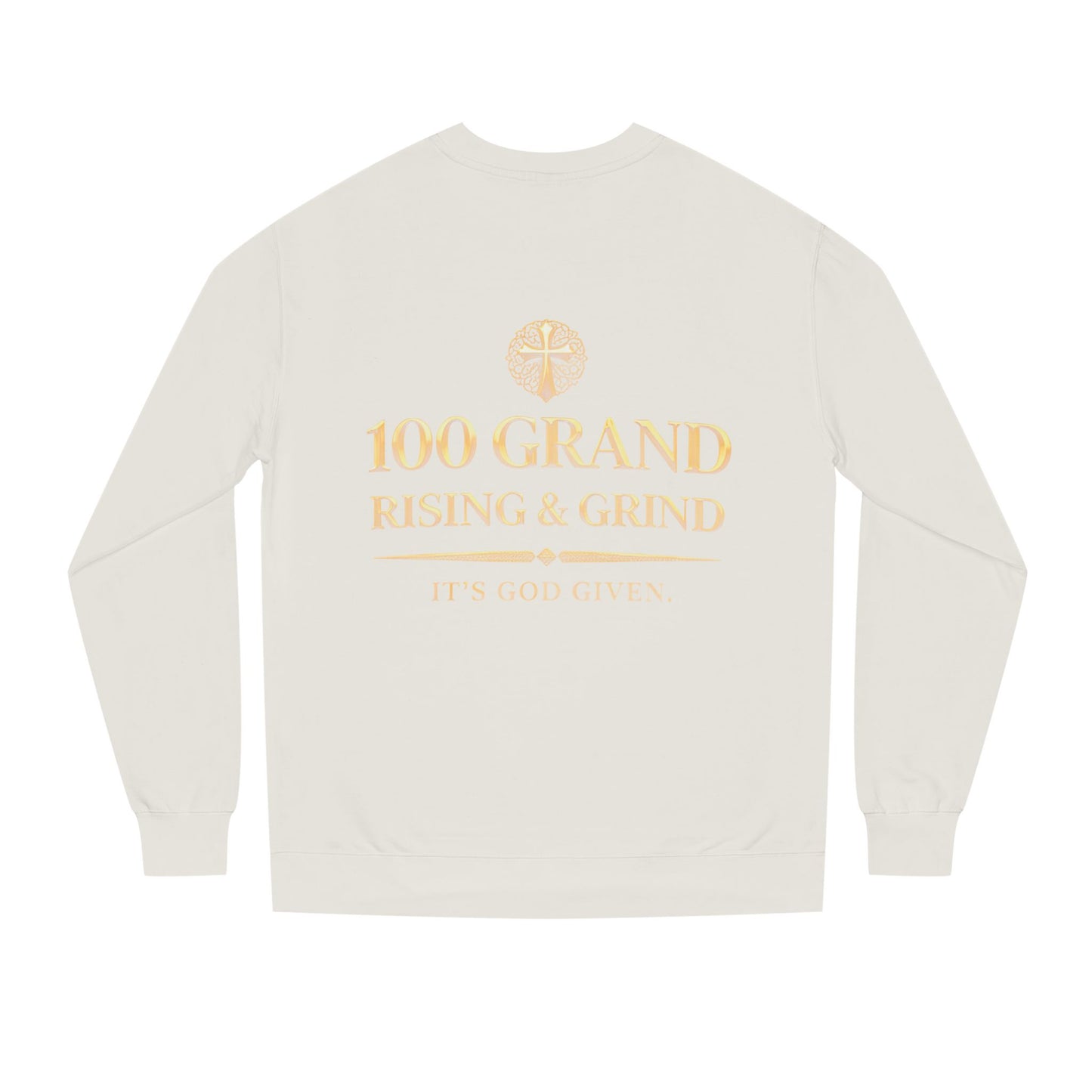 100 Grand Rising & Grind Sweatshirt — Money Stack Graphic Crewneck