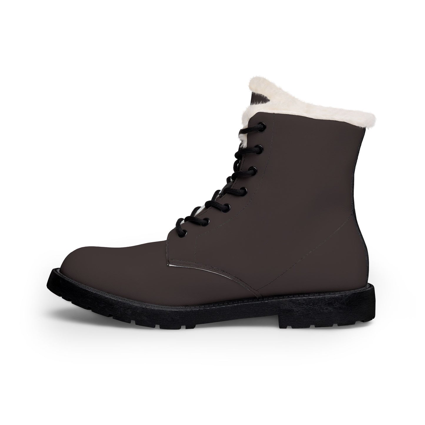 Men's Fur-Lined Leather Boots — Insulated Winter Work & Casual Boots (100G Warmth)