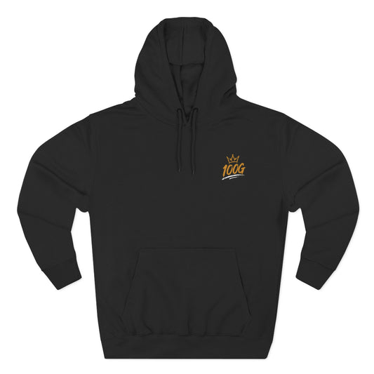 Success Sketch Hoodie — Motivational 100G Graphic Fleece Hoodie