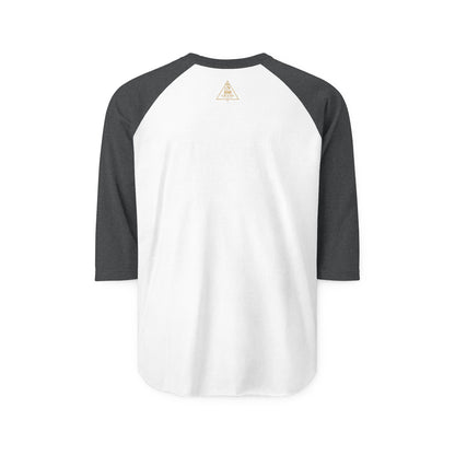 100 Grand Crown Raglan Shirt — '100 Grand' Motivational Baseball Tee