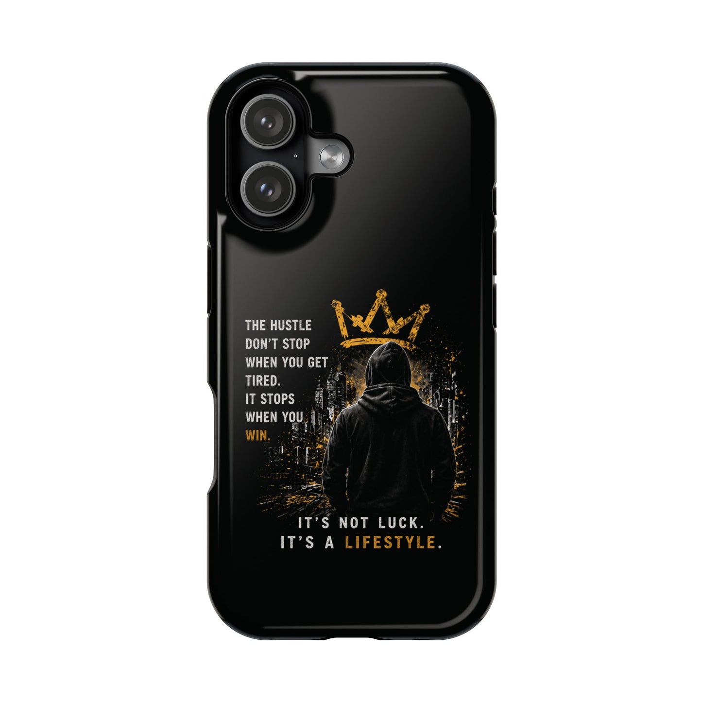 Phone Case — "100 Grand Rising & Grind" Magnetic Impact-Resistant Protective Cover