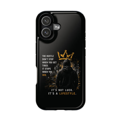 Phone Case — "100 Grand Rising & Grind" Magnetic Impact-Resistant Protective Cover