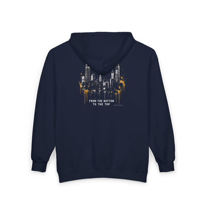 Zip Hoodie — "It's Not Luck, It's a Lifestyle" Streetwear Zip-Up